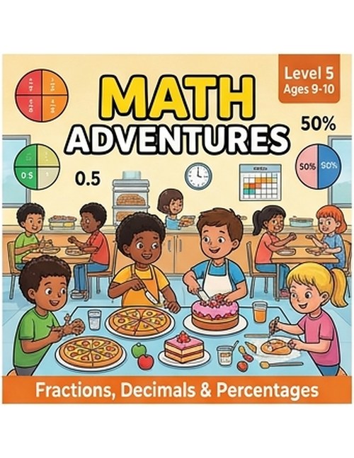 Math Adventures Book 5 cover